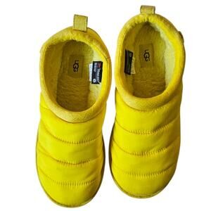 UGG TASMAN LTA Women SLIP-on Sz 9 Color Canary INDOOR/OUTDOOR SLIPPERS